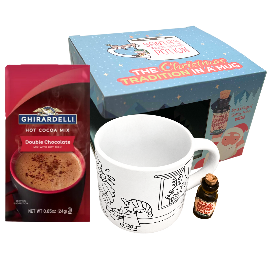 Ghirardelli Double Hot Chocolate Holiday Gift Set with Mug